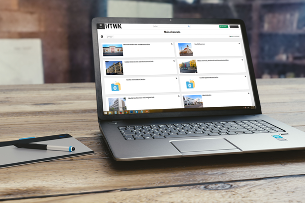 Webseite Mediaserver der HTWK Leipzig
