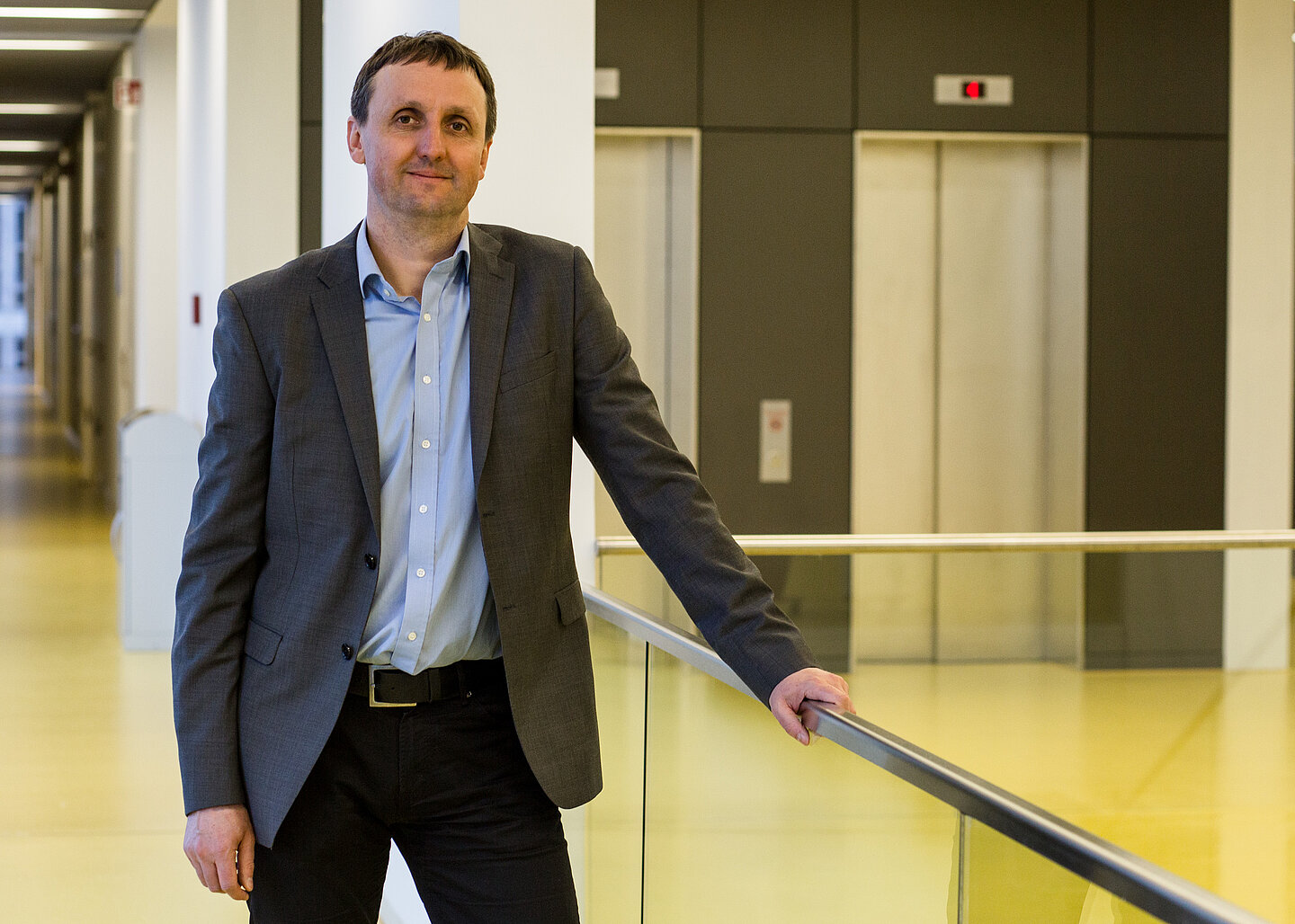 Prof. Holger Müller (Foto: Robert Weinhold/HTWK Leipzig) Professor Holger Müller