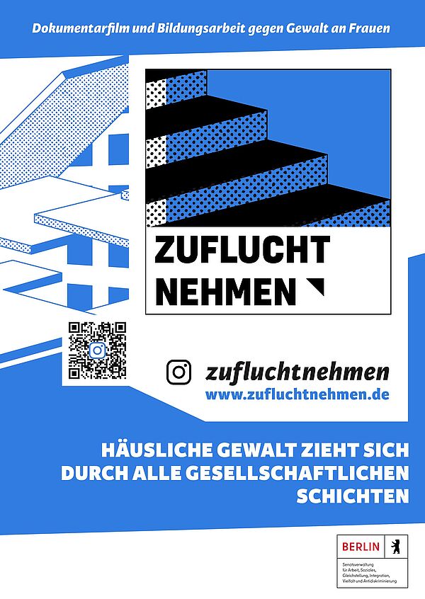 Plakat des Films „Zuflucht nehmen“