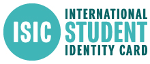 Logo des Internationalen Studierendenausweises ISIC